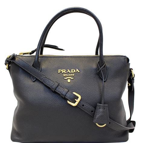 prada concept medium leather tote|Prada leather tote handbag black.